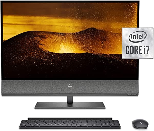 Hp Envy Pc Todo En Uno Nvidia Geforce Gtx 1650 Procesador Intel Core I7-10700 De 10ª Generación 16 Gb De Ram Ssd De 256 Gb Y Disco Duro De 1 Tb Pantalla Uhd De 31.5 Pulgadas Windows 10 Home Seguro Para Ojos (32-A1027C 2021)