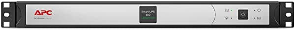 APC Ups Smart-Ups De Iones De Litio De 500 Va Con Smartconnect Scl500Rm1Ucnc Línea Interactiva Onda Sinusoidal De Corta Profundidad 120 V Ininterrumpida Con Tarjeta De Red SCL500RM1UNC