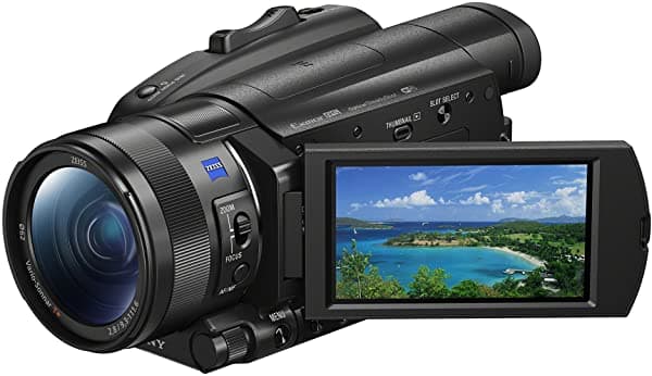 Sony Fdrax700/B Fdr-Ax700 - Videocámara 4K Hdr Color Negro