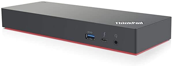 Lenovo Usa Thinkpad Thunderbolt 3 Estación De Trabajo Usb Dock Con 230 W Y 65 W Ca Incluidos Con Cables De Alimentación (Mfg P/N 40An0230Us)