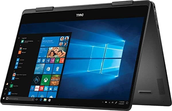 Dell Inspiron 2-In-1 13.3 4K Uhd Ips Led-Backlight Touch-Pantalla Laptop Intel Quad-Core I7-8565U Up 4.6Ghz 16Gb Ddr4 256Gb Pcie Ssd Reader De Huellas 7386