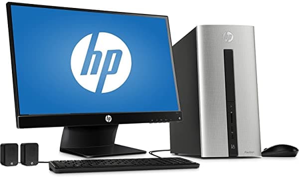 HP Pavilion 550-153wb PC de Escritorio, Intel Core i3 Dual Core, 6GB RAM, Monitor 23", Disco 1TB, Windows 10 Home Modelo 550