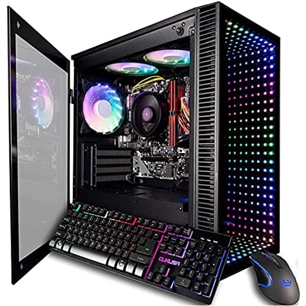 Computer Upgrade King Cuk Continuum Micro - Computadora Gamer De Escritorio (Amd Ryzen 3 Pro 16Gb 3000 Mhz Ram 512 Gb Nvme Ssd 500 W Psu Wifi Ac Sin Sistema Operativo) DT-CU-0051-CUK-026-2