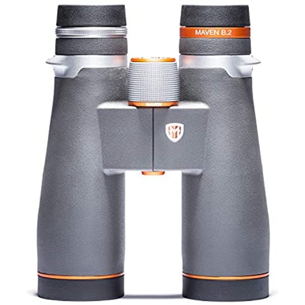 Maven B2 - binoculares ED de 1.772 in (7 x 45 gris/naranja)