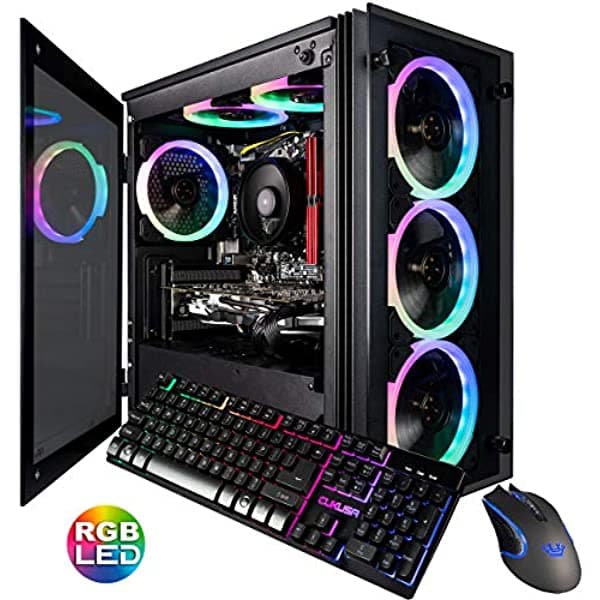Computer Upgrade King Pc Stratos Micro Gaming Desktop Con Potencia - Nvidia Geforce Rtx 3060 Amd Ryzen 7 5700X 32 Gb Ddr4 Ram 512 Gb Nvme Ssd + 2 Tb Hdd Wifi Windows 11 Home - Computadora Gamer DT-CU-0050-CUK-061