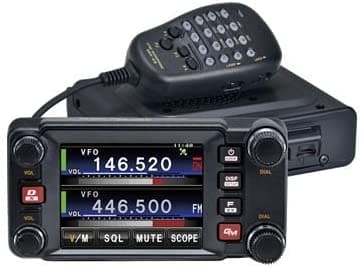 Yaesu Original Ftm-400Dr/Xdr 144/430Mhz Dual Band Analógico/Digital Mobile Transceptor Sistema Fusion FTM-400XDR