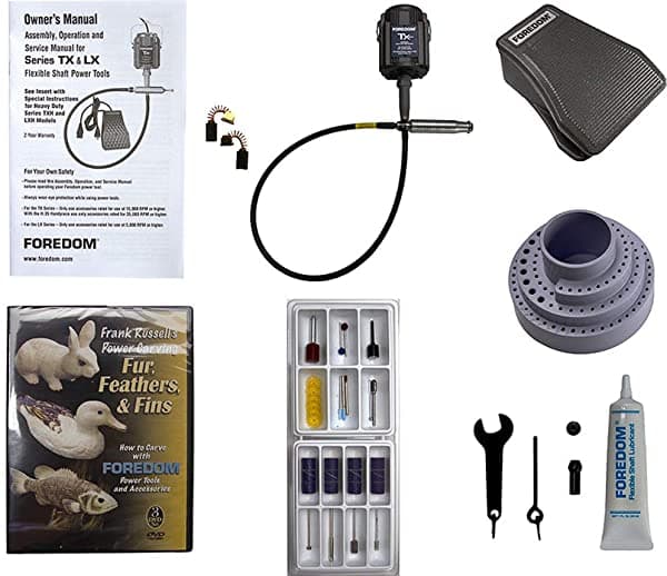 Foredom 5400 Tx Motor Kit Para Tallado En Madera