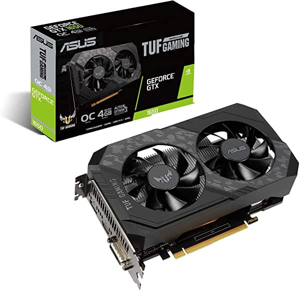 Asus Tuf Gaming Geforce Gtx 1650 Oc Edition 4Gb Gddr6 Tarjeta Gráfica TUF-GTX1650-O4GD6-GAMING