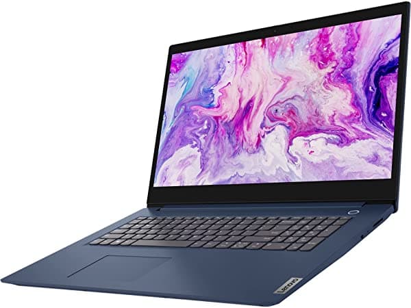 Lenovo Ideapad 3 - Notebook HD+ de 17.3 pulgadas AMD Ryzen 5 5500U 8 GB de RAM 512 GB de almacenamiento gráficos AMD Radeon 7 Windows 11 Home Abyss Blue 82KV006RUS