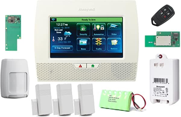 Honeywell Lynx Touch L7000 Kit De Alarma De Seguridad Residencial/Comercial Inalámbrico Con Wifi Y Módulo Zwave