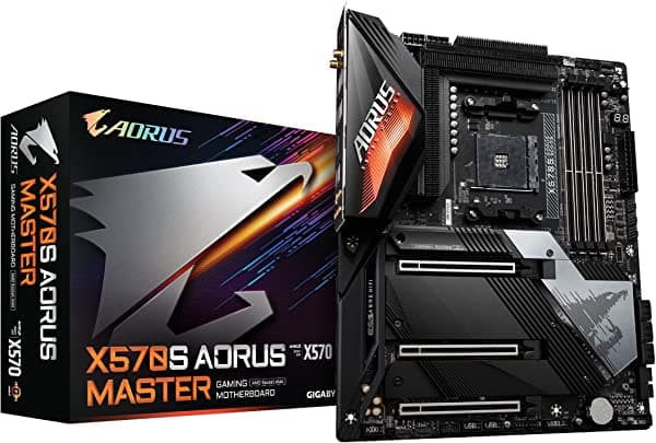 Gigabyte X570S Aorus Master (Amd/ X570S/Ryzen 5000/ Atx/Pcie 4.0/ Sata 20Gb/S/Usb 3.2/ Placa Madre)