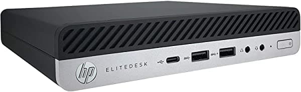 Hp Elitedesk 800 G5 Mini 9Th Gen Intel Core I5-9500T 6-Core Up 3.70 Ghz 16Gb Ddr4 Memoria 256Gb Nvme Disco Sólido Wifi-6 Bluetooth 5.0 Intel Uhd Graph
