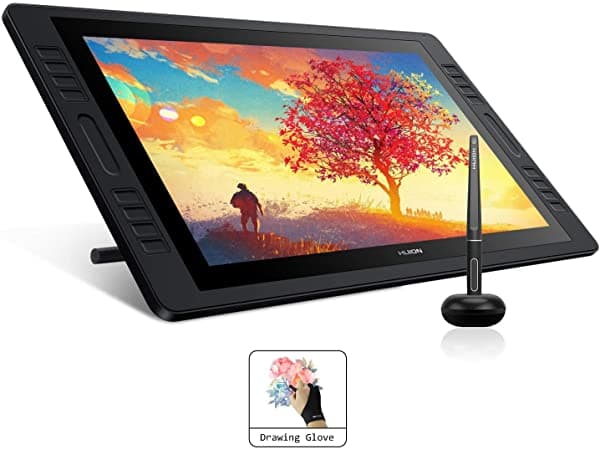 Huion Kamvas Pro 20 Dibujo Monitor Pen Display 19.5 Pulgadas Ips Tabletas Gráficas Con Pantalla Tecnología De Laminación Completa 8192 Pluma Sin Batería HUION Kamvas Pro 20(2019)
