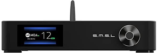 S.M.S.L M400 Soporta Mqa Decodificación Segundo Xmos Xu216 Ak4499 Chip Bluetooth 5.0 Dsd512 32Bit/768Khz Salida Totalmente Balaced Alta Resolución Hi-End Audio Dac M400-B