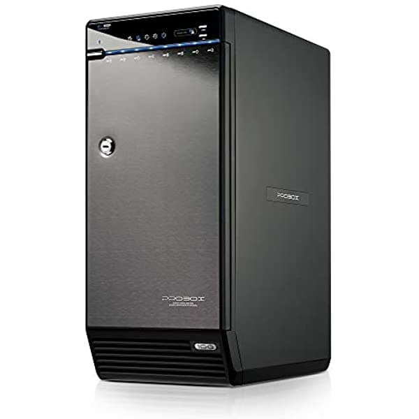 Mediasonic Usb 3.1 Tipo C 8 Bay 3.5 Pulgadas Caja De Disco Duro - Usb 3.1 Gen 2 10 Gbps Soporte Uasp/S.M.A.R.T / 16 Tb Disco Duro (H82-Su31C)