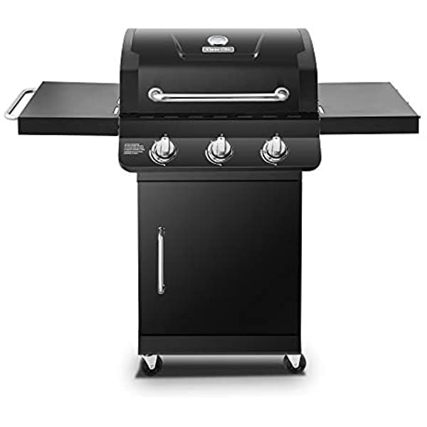 Dyna-Glo Dgp397Cnn-D Premier - Parrilla De Gas Natural Con 3 Quemadores Color Negro
