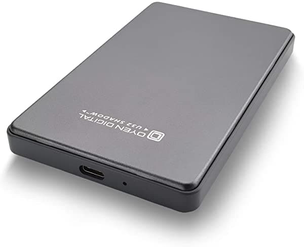 Oyen Digital U32 Shadow - Disco Duro Externo De 4 Tb Para Sony Playstation 4 (Ps4) U32-C-SS-4T-PS4