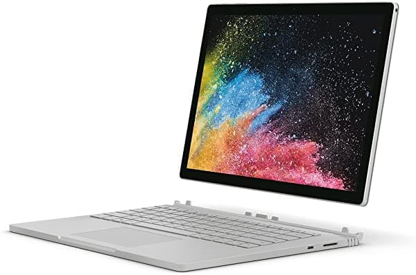Microsoft Surface Book 2 128Gb 13.5" Windows 10 Pro Core I5 8Gb Ram -Plata HMU-00001