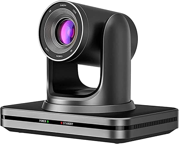 Jimcom Cámara De Videoconferencias Hd 1080P Usb Ptz Zoom De 10X Sistema De Cámara De Sala De Conferencias En Vivo JM0902