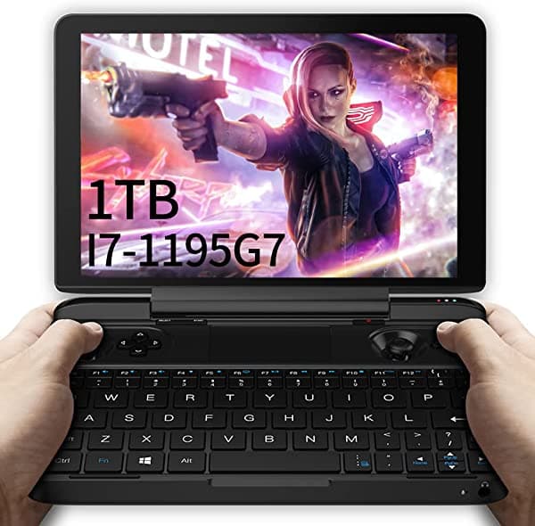 LANRUO Gpd Win Max 2021 [11Th Core Cpu I7-1195G7- 1Tb] Mini Portátil De 8.0 In Win 10 Consola De Videojuegos Gameplayer 1280 × 800 Pantalla Táctil Portátil Tablet Pc 16 Gb Ram
