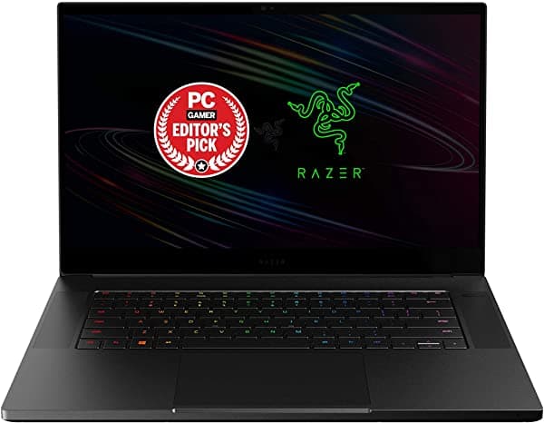 Razer Blade 15 Advanced Gaming Laptop 2020 Intel Core I7-10875H De 8 Núcleos Nvidia Geforce Rtx 2080 Super Max-Q 4K Oled Touch 15.6 Pulgadas 16 Gb De Ram 1 Tb Ssd Cnc Aluminio Chroma Thunderbolt 3 Creator Ready RZ09-03305E53-R3U1