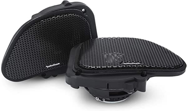 Rockford Fosgate Tms6Rg Pico De 150 W (75 W Rms) 6.5" De 2 Vías Altavoces Coaxiales Para 1998 - 2013 Harley Davidson Motorcycles