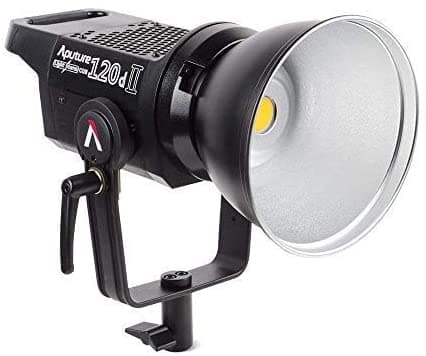 Aputure 120D Mark 2 120D Ii Led 180W Luz Diurna Equilibrada Led Luz De Video 30.000 Lux1.6 Ft Cri96+ Tlci97+ Soporta Dmx 5 Efectos De Iluminación Preprogramados Ventilador Ultra Silencioso Con Difusor Suave Pergear LS C120d II + PERGEAR Accessory