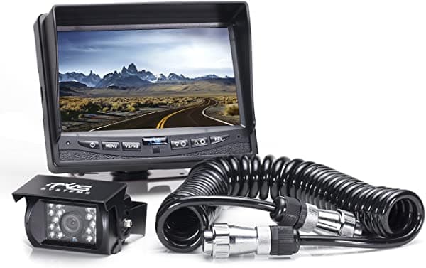 Rear View Safety Sistema De Cámaras De Visión Trasera Copia De Seguridad Con Remolque Tow Quick Connect/Desconectar Kit Rvs-770613 - 213 (Negro)