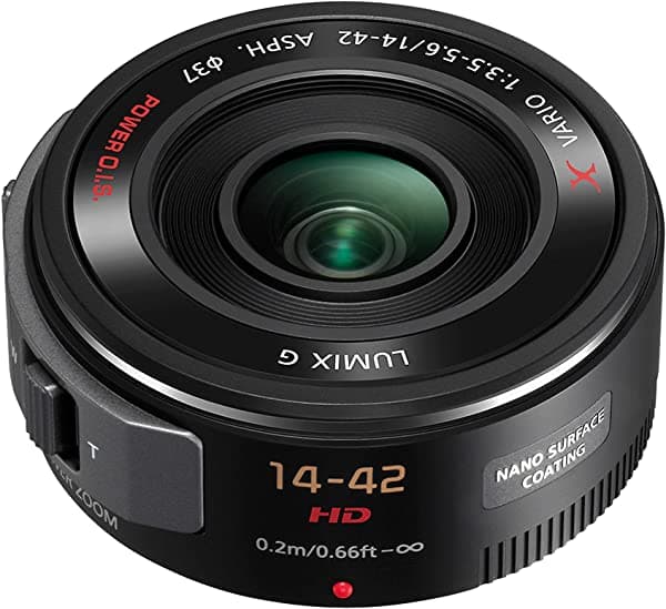 Panasonic Lumix H-Ps14 042E - Zoomobjektiv H-PS14042E-K