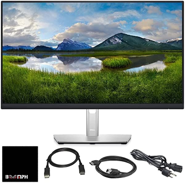 Boomph Dell P2722H - Pantalla Ips Para Monitor De Computadora De 27 Pulgadas 169 Con Cable De Puerto De Visualización Y Cable Usb 3.0 Ascendente - Nuevo Modelo DELLP2722H/BPH