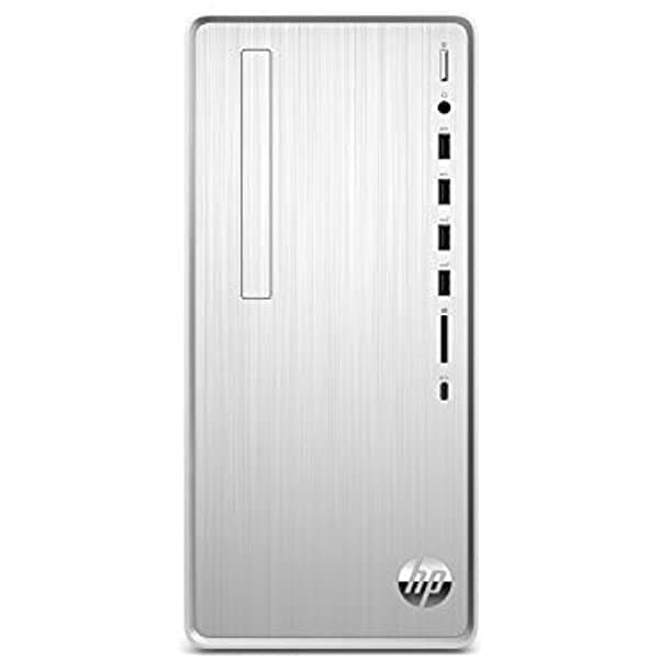 HP Pavilion - Computadora de Escritorio AMD Ryzen 5 3400G 12 GB RAM 512 GB SSD Windows 10 (TP01-0040 Plateado)