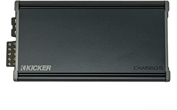 Kicker 46Cxa6605 - Altavoz De Audio Para Coche De 5 Canales Y Amplificador De 1200 W Cxa660.5
