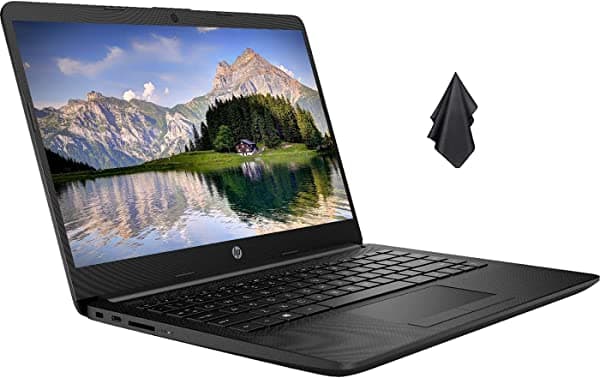 Laptop Hp Con Pantalla Hd De 14 Pulgadas Para Negocios O Estudiantes Amd Ryzen 3 3250U 8Gb Ddr4 Ram 128Gb Ssd + 1Tb Hdd Wifi Bluetooth Hdmi Windows 10 HP 14 Laptop