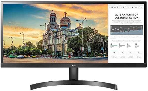 LG Ultragear 34GP63A-B Monitor Curvo QHD 34" HDR 10 160Hz Gaming, DisplayPort y HDMI, AMD FreeSync, Ajustable 29WK500-P