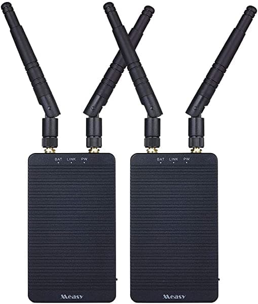 Measy Sistema De Transmisión De Video Hd Inalámbrico T1 1080P Compatible Con Receptor De Transmisión De Imagen Hd Inalámbrico 4K Hasta 656.2 Ft