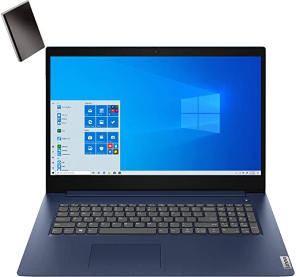 Lenovo Ideapad 3 17 17.3" FHD Notebook Intel Quad-Core i7-1165G7 20GB DDR4 RAM 1TB PCIe SSD WiFi 6 Bluetooth 5.1 Cámara Web Gris Ártico Windows 11 Broag Pendrive de 64GB 3 15