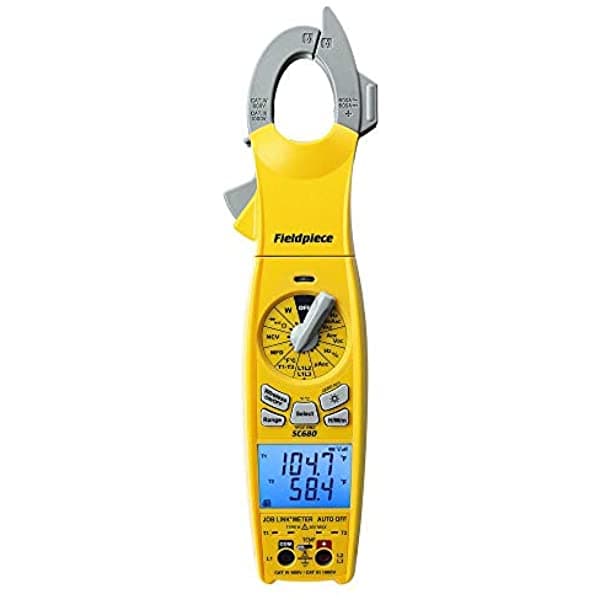 Fieldpiece Sc680 - Medidor De Abrazadera De Potencia Inalámbrico