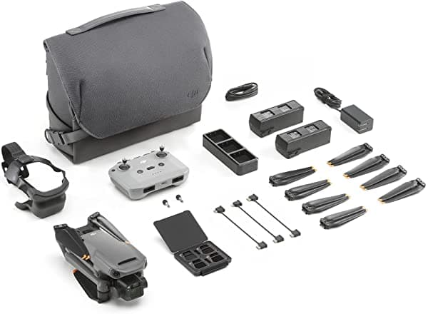 Dji Mavic 3 Fly More Combo Camara Drone 4 3 Cmos Hasselblad Camara 5.1K Video Omnidireccional Obstáculo Detección De 46 Minutos De Vuelo Avanzado Auto 6941565919694