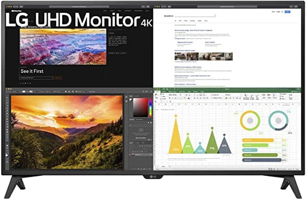Lg Monitor 43Un700T-B 43" 4K Uhd 3840X2160 Ips Usb-C Hdr 10