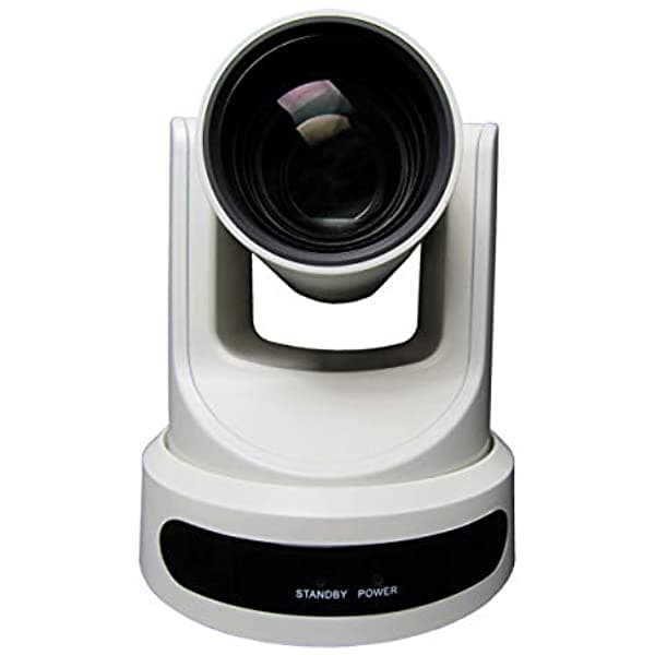 Ptzoptics Cámaras De Transmisión En Vivo Cámaras Ptz Para Interiores De 1080P Con Sdi Hdmi Y Control Ip + Poe (30X-Sdi Blanco) PT30X-SDI-WH-G2