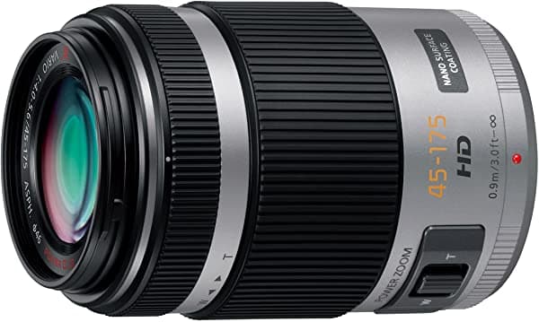 Panasonic Lumix G X Vario Pz 1.772-6.890 In/F4.0-5.6 Asph./Power O.I.S. | H-Ps45175 Siver - Versión Internacional (Sin Garantía)