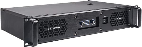 Sound Town - Amplificador De Potencia Montable En Rack (2 X 1800 W A 4 Ohmios)