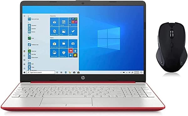HP Notebook MicroEdge HD de 15.6 Pulgadas Intel Pentium Silver N5030 de 4 Núcleos Hasta 3.10 GHz 8 GB de RAM SSD de 256 GB Cámara Web USB-C Ethernet Numberpad HDMI Mouse Myrtix Inalámbrico Win 10 Home S HP 15