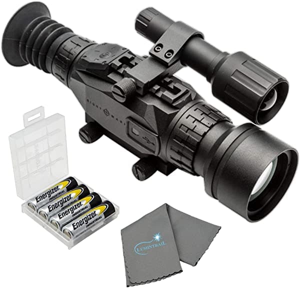 Sightmark Wraith Hd 4-32X50 - Digital Con 4 Pilas Aa Funda De Batería Y Paño De Limpieza Lumintrail SM18011