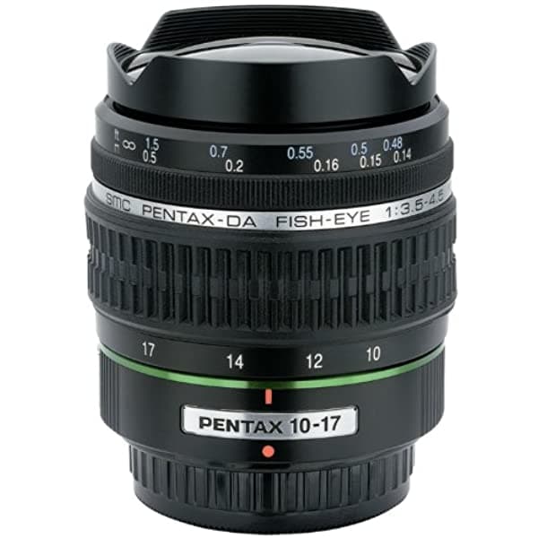 Pentax Da 0.394-0.669 In F/3.5-4.5 Ed (If) Lente De Ojo De Pez Para Pentax Digital Slr 21580