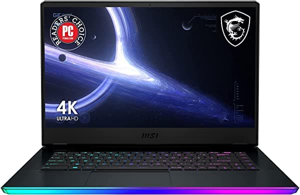 Msi Ge66 Raider 15.6" Uhd 4K Pantalla De Bisel Delgado Antirreflejo Intel Core I9-11980Hk Nvidia Geforce Rtx3080 32Gb Ssd Nvme De 2 Tb Win10 Azul Titanio (11Uh-227) GE66 Raider 11UH-227