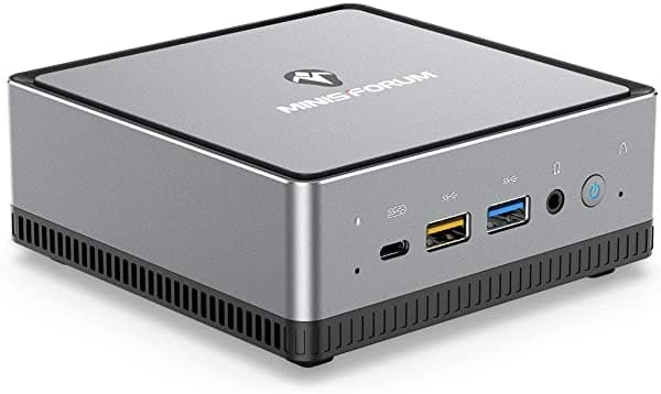 KODLIX Dmaf5 Mini Pc Amd Ryzen 5 3550H Windows 10 Pro Mini Computadora De Escritorio Radeon Vega 8 Graphics 16Gb Ddr4 512Gb SsdHdmi2.0/Dp/Usb-C Triple 4K A 60Hz Salida Con Lan De 1000M Intel Wifi6 Ax200 Bt5.1 UM250