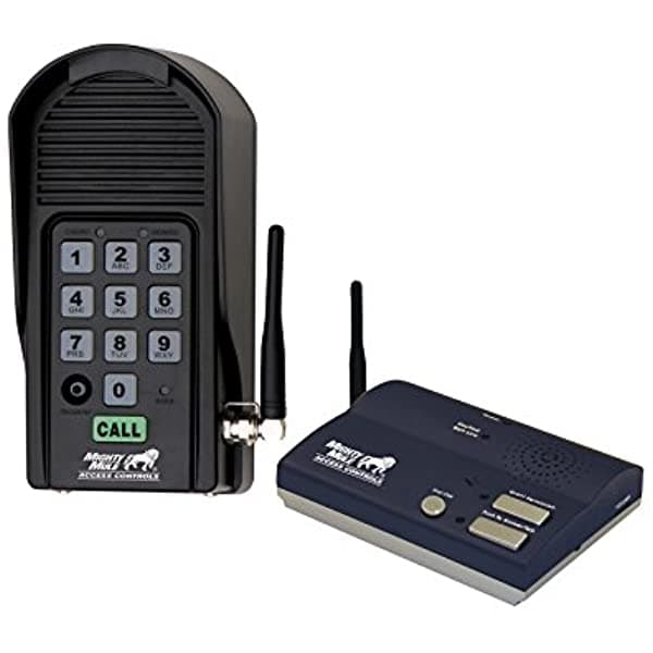 Mighty Mule (Fm136) Sistema De Comunicación De Puerta De Entrada Con Teclado Inalámbrico