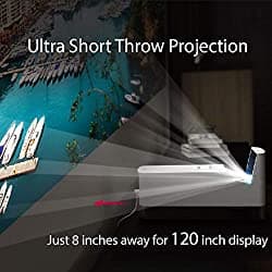 LG HF85LA Proyector CineBeam Full HD - Láser de Tiro Ultra Corto desde Casa, DLP Smart, Blanco