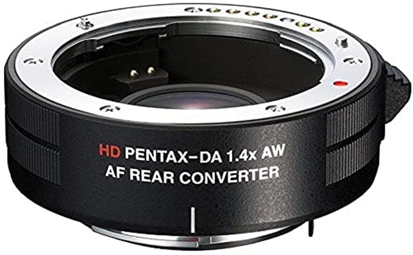 Ricoh Pentax Hd Da Af 1.4X Aw - Adaptador Para Objetivo Fotográfico (Negro Smc Pentax-Da 12-24Mmf4Ed Al[If] Smc Pentax-Da 16-50Mmf2.8Ed Al[If] Sdm) 37962